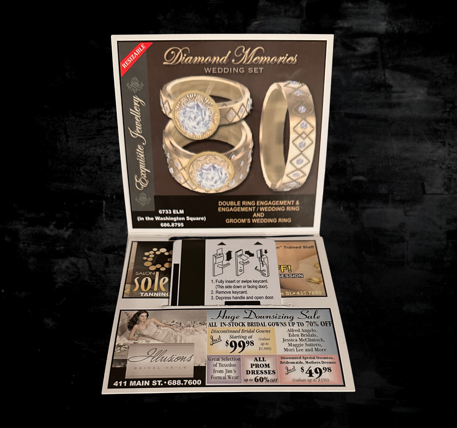 diamond's edge media trifold